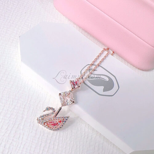 Dây Chuyền Thiên Nga Swarovski Dazzling Swan Y Necklace 5473024
