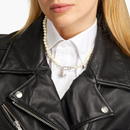 Vòng cổ Vivienne Westwood Chính Hãng Lucrece Pearl Necklace 8050889135944