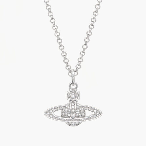 Dây Chuyền Vivienne Westwood Mayfair Bas Relief Pendant Necklace 8050889135043