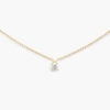 Dây chuyền Daniel Wellington DW00401967 | Mirelle Solitaire Necklace | Laimut