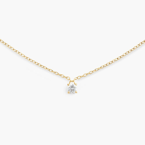 Dây chuyền Daniel Wellington DW00401967 | Mirelle Solitaire Necklace | Laimut