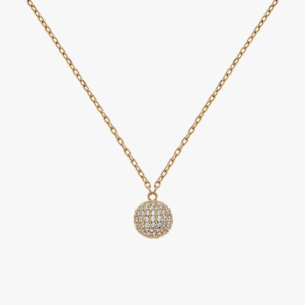 Dây chuyền Daniel Wellington DW00400640 | Pavé Crystal Pendant Necklace | Laimut