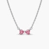 Dây chuyền Pandora 394235C01 chính hãng | Bow Pendant Necklace | Laimut