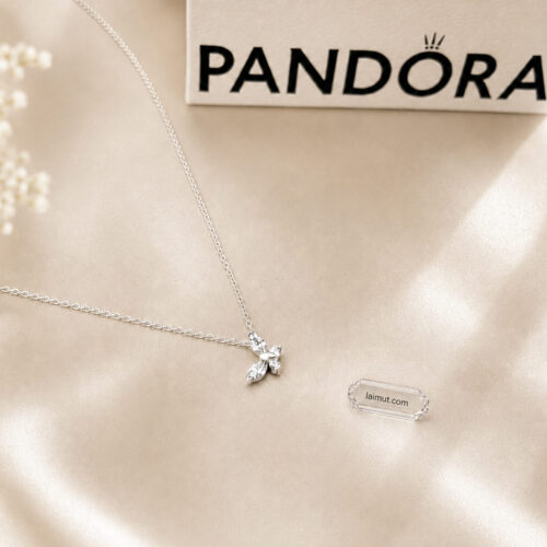 Dây chuyền Pandora 394266C01 chính hãng | Butterfly Pendant Necklace | Laimut | Ảnh chụp thực tế
