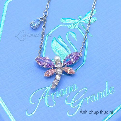 Dây chuyền Swarovski 5737383 chính hãng | Ariana Grande x Swarovski Pendant | Ảnh chụp thực tế mặt dây chuyền