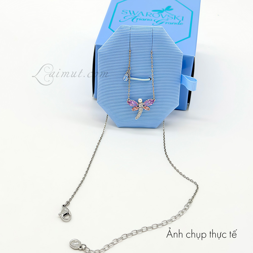 Dây chuyền Swarovski 5737383 chính hãng | Ariana Grande x Swarovski Pendant | Ảnh chụp thực tế phần dây