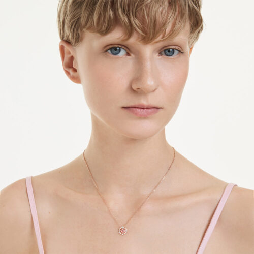 Dây chuyền Swarovski 5744244 chính hãng | Constella Pendant | Ảnh mẫu đeo