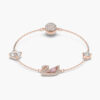 Lắc tay Swarovski 5485876 5472271 chính hãng | Dazzling Swan Bracelet | Laimut