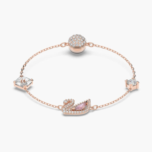 Lắc tay Swarovski 5485876 5472271 chính hãng | Dazzling Swan Bracelet | Laimut