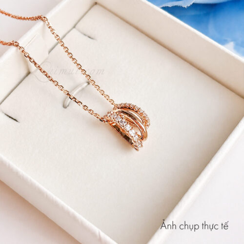 Dây chuyền Swarovski 5701494 chính hãng | Hyperbola Pendant | Laimut | Ảnh chụp thực tế 03