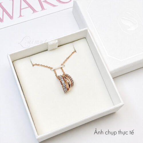 Dây chuyền Swarovski 5701494 chính hãng | Hyperbola Pendant | Laimut | Ảnh chụp thực tế fullbox