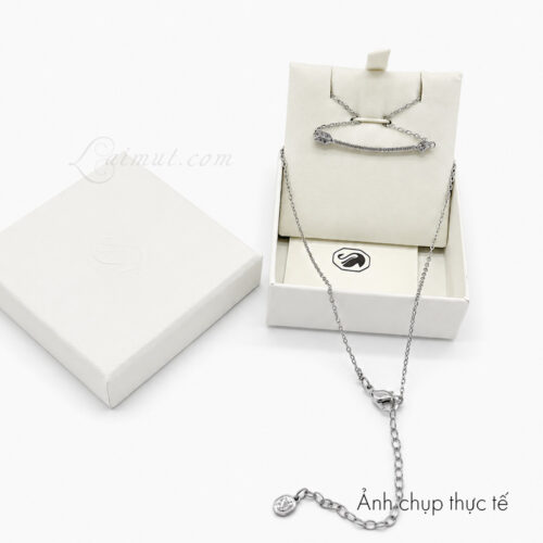 Dây chuyền Swarovski 5737293 chính hãng | Idyllia Pendant | Ảnh thật tổng quan