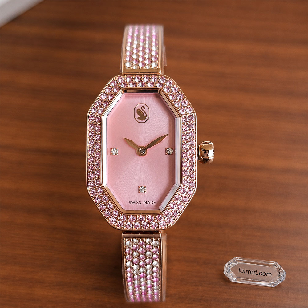 Đồng hồ Swarovski 5717588 chính hãng | Dextera Bangle Watch | Laimut | Ảnh chụp thực tế