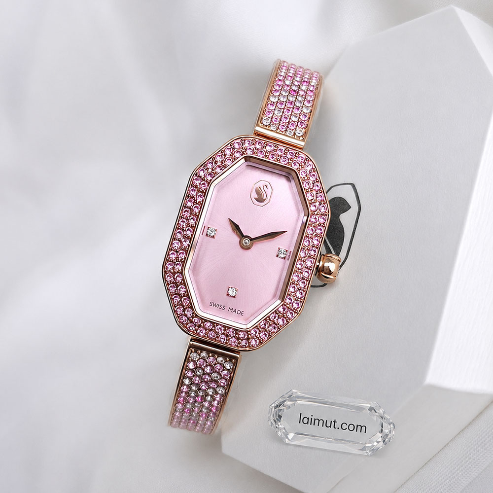 Đồng hồ Swarovski 5717588 chính hãng | Dextera Bangle Watch | Laimut | Ảnh chụp thực tế