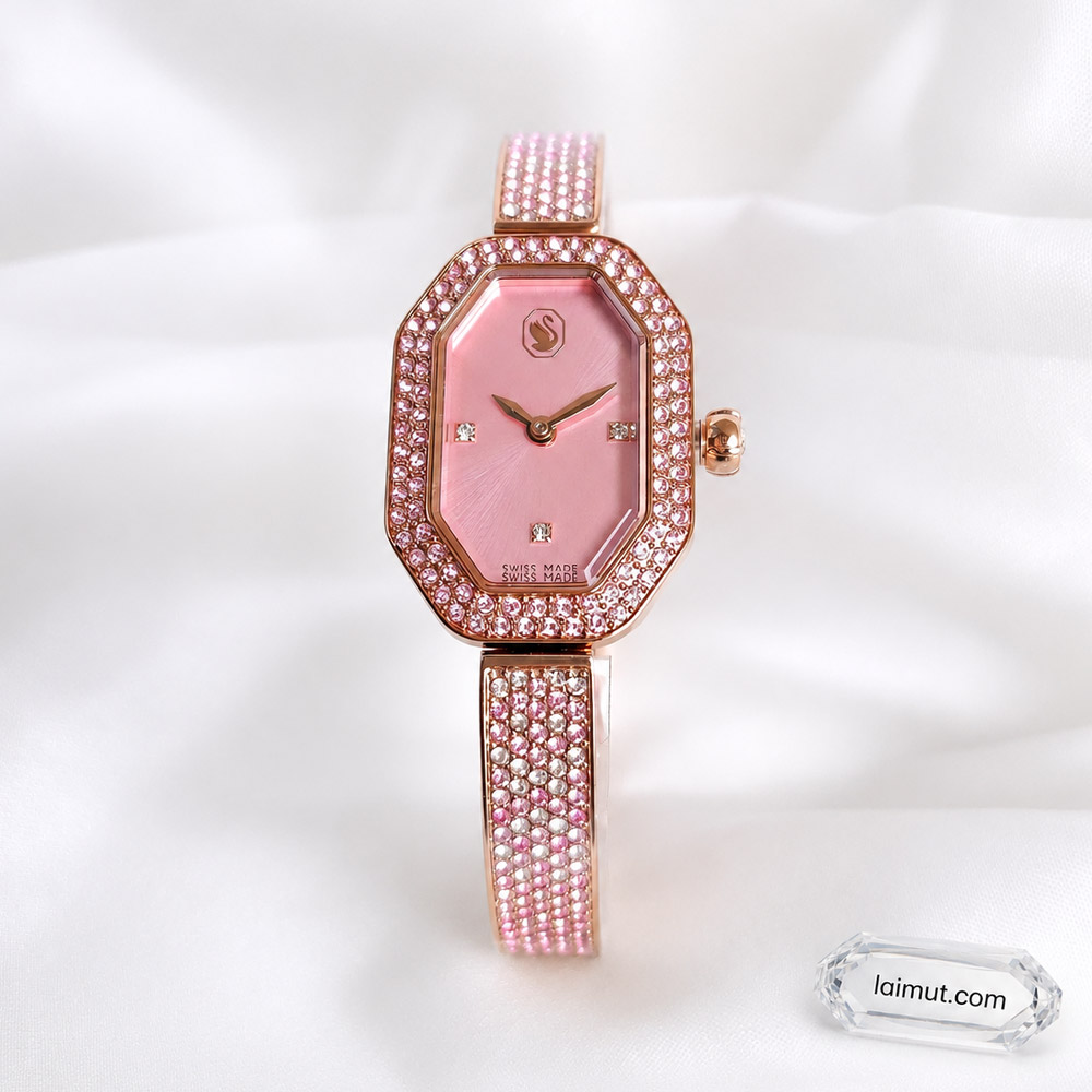 Đồng hồ Swarovski 5717588 chính hãng | Dextera Bangle Watch | Laimut | Ảnh chụp thực tế