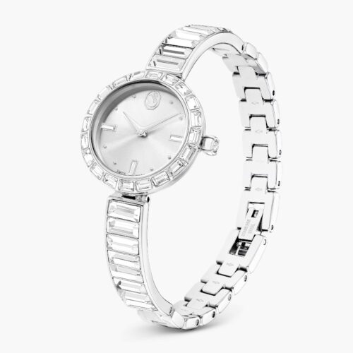 Đồng hồ Swarovski Matrix Bangle Watch 5677487 góc nghiêng