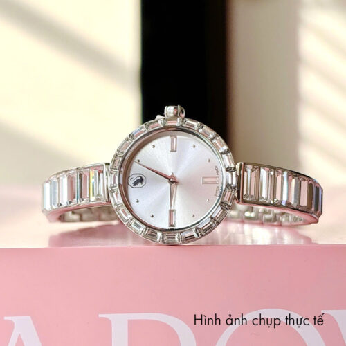 Đồng hồ Swarovski Matrix Bangle Watch 5677487 Ảnh Thật 01