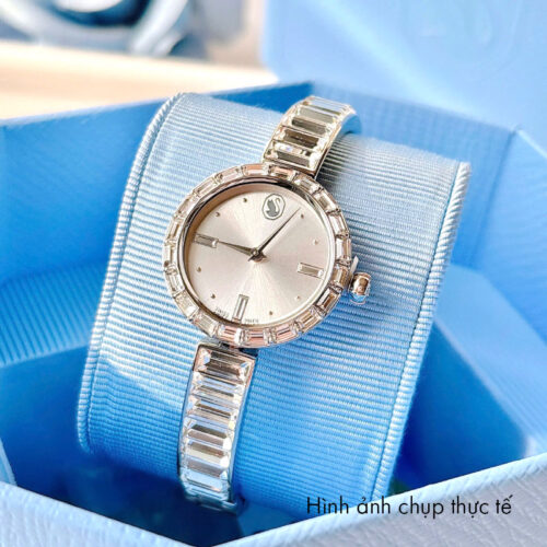 Đồng hồ Swarovski Matrix Bangle Watch 5677487 Ảnh Thật 02