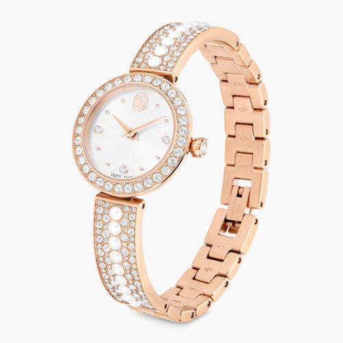 Đồng Hồ Swarovski 5705406 Matrix Pearl Bangle - Góc Nghiêng