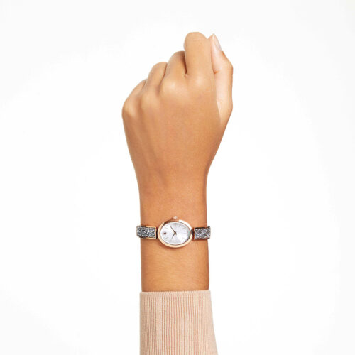 Đồng hồ Swarovski 5656851 chính hãng | Crystal Rock oval watch | Laimut | Ảnh đeo tay