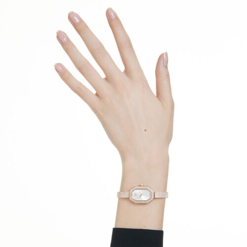 Đồng hồ Swarovski 5672992 chính hãng | Dextera Bangle Watch | Laimut | Ảnh đeo tay