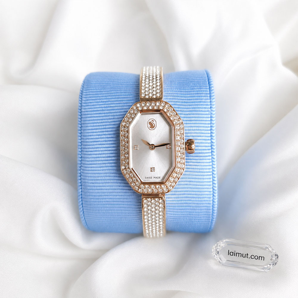Đồng hồ Swarovski 5672992 chính hãng | Dextera Bangle Watch | Laimut | Ảnh chụp thực tế