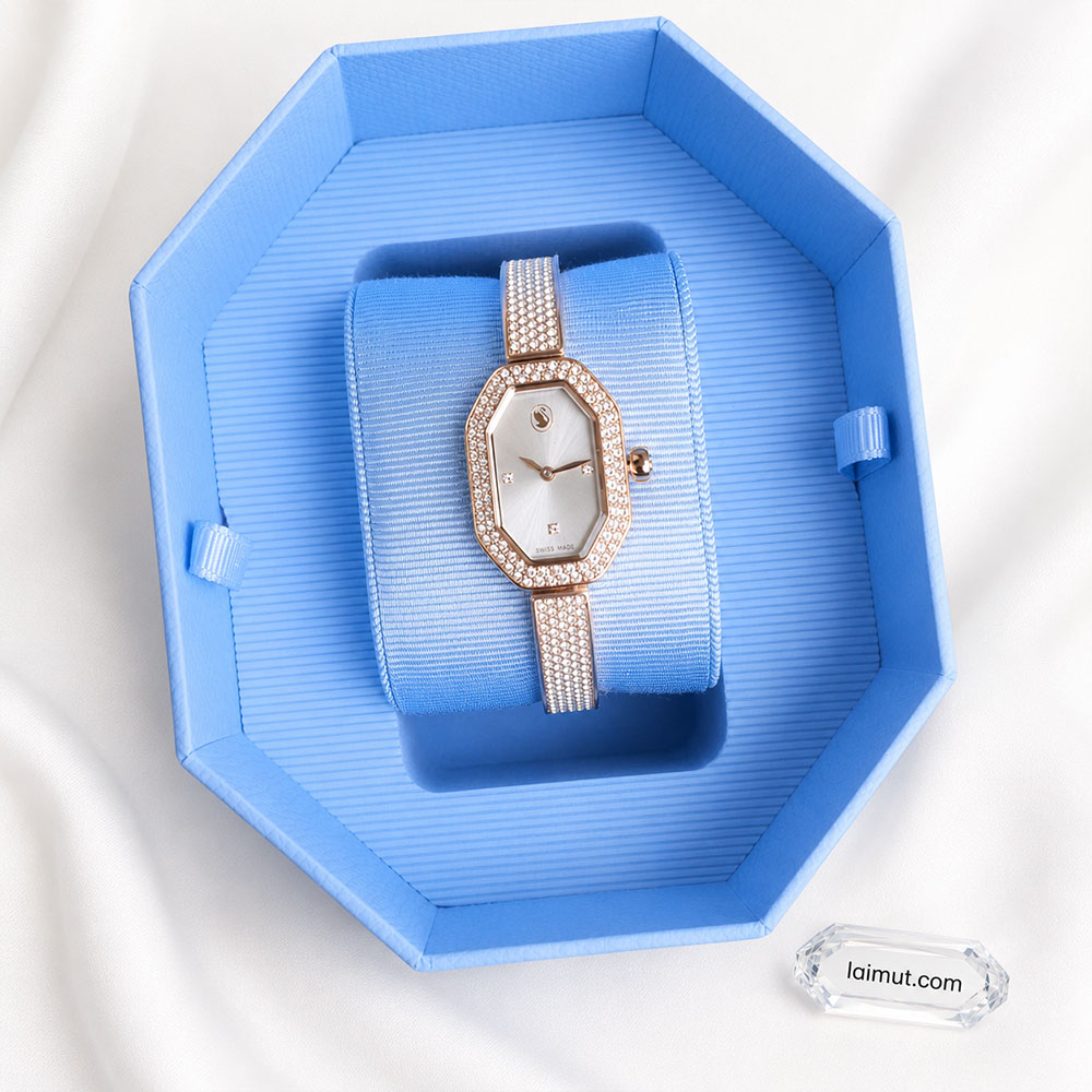 Đồng hồ Swarovski 5672992 chính hãng | Dextera Bangle Watch | Laimut | Ảnh chụp thực tế