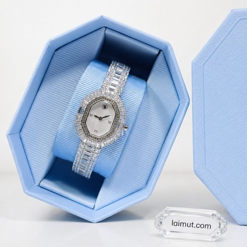 Đồng hồ Swarovski 5724516 chính hãng | Matrix Octagon Watch | Laimut | Ảnh chụp thực tế