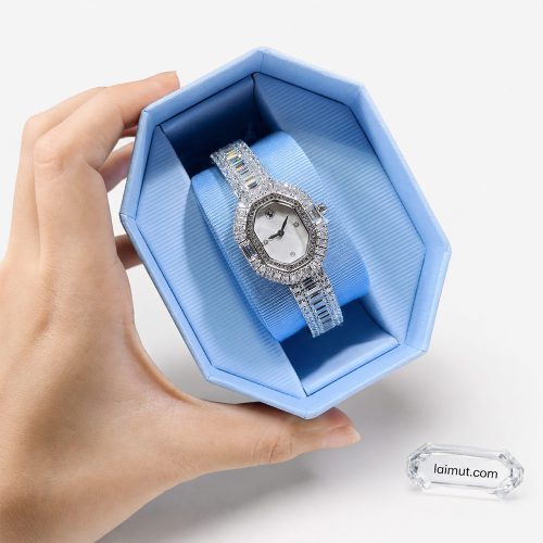 Đồng hồ Swarovski 5724516 chính hãng | Matrix Octagon Watch | Laimut | Ảnh chụp thực tế