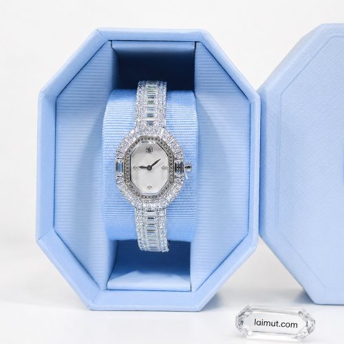 Đồng hồ Swarovski 5724516 chính hãng | Matrix Octagon Watch | Laimut | Ảnh chụp thực tế