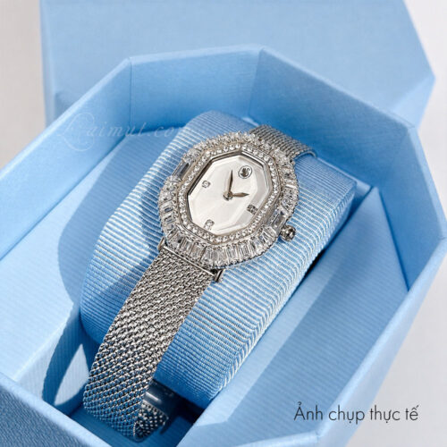 Đồng hồ Swarovski 5732498 chính hãng | Matrix Octagon Watch | Laimut | Ảnh chụp thực tế 02