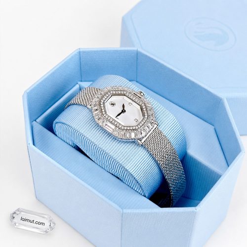 Đồng hồ Swarovski 5732498 chính hãng | Matrix Octagon Watch | Laimut | Ảnh chụp thực tế