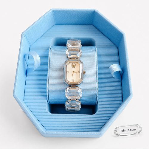 Đồng hồ Swarovski 5729182 chính hãng | Millenia Octagon Watch | Laimut | Ảnh chụp thực tế