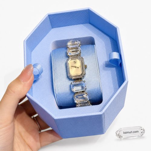 Đồng hồ Swarovski 5729182 chính hãng | Millenia Octagon Watch | Laimut | Ảnh chụp thực tế