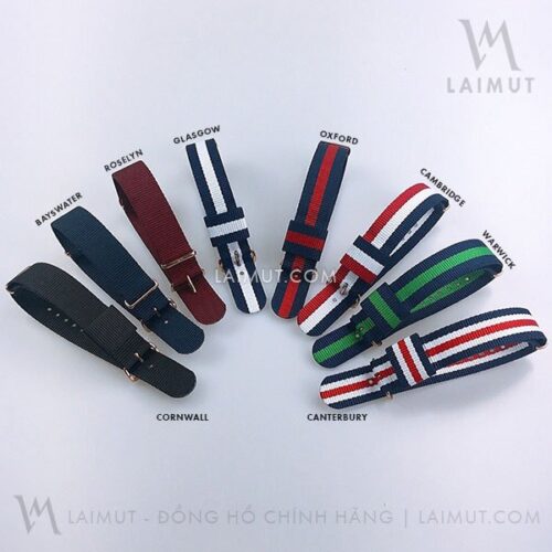 Dây Nato Đồng Hồ DW Chính Hãng Nam Nữ Daniel Wellington