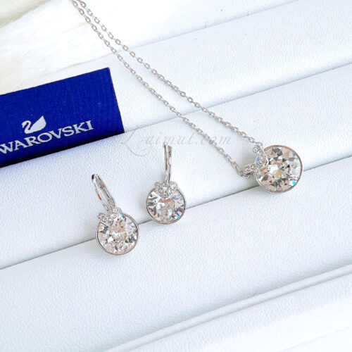 Hoa Tai Swarovski Chính Hãng Bella V Drop Earrings 5292855