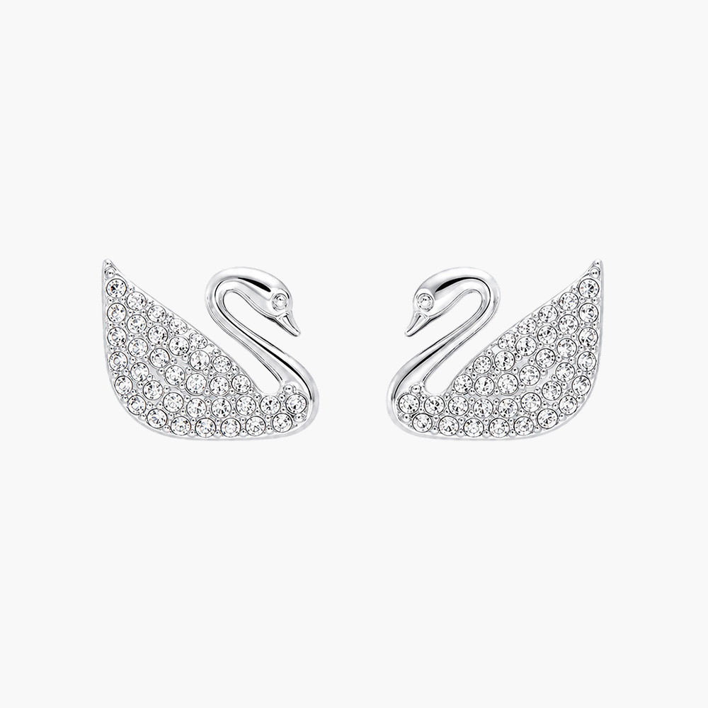 Hoa tai Swarovski 5207668E | Swan Pave Stud Earrings | Laimut