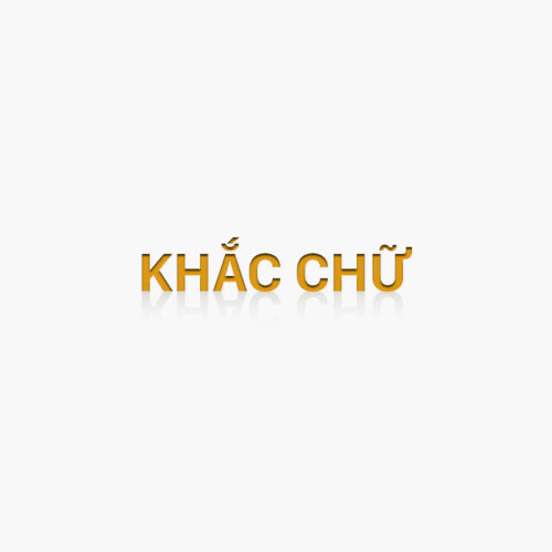 Dịch Vụ Khắc Chữ Theo Yêu Cầu