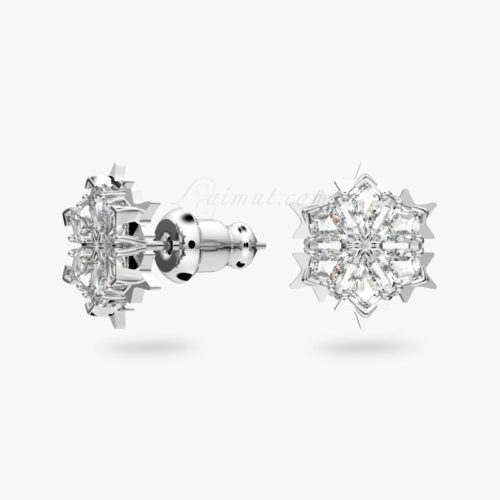 Hoa Tai Swarovski Snowflake Magic Stud Earrings 5627347