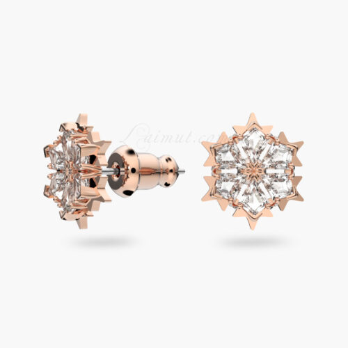 Hoa Tai Swarovski Snowflake Magic Stud Earrings 5627348
