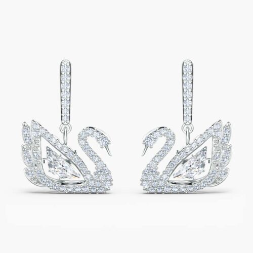 Bông Tai Thiên Nga Swarovski Dancing Swan Pierced Earrings 5514420