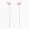 Khuyên Tai Thiên Nga Swarovski Dazzling Swan Drop Earrings 5469990
