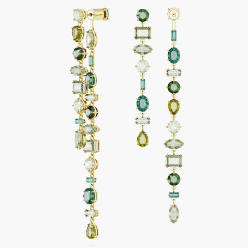 Khuyên Tai Swarovski Chính Hãng Green Gema Drop Earrings 5657390