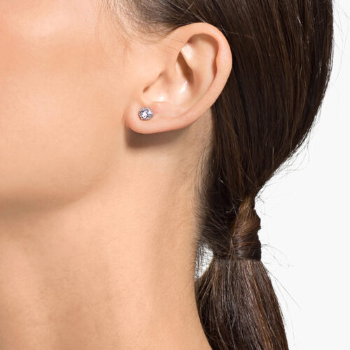 Bông tai Swarovski 5408436 Stilla Attract Stud | Ảnh mẫu đeo