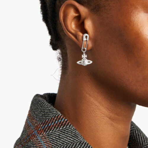 KhuyênTai Vivienne Westwood Chính Hãng Lucrece Earrings 8050889135920