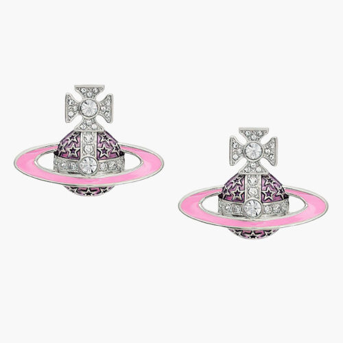 KhuyênTai Vivienne Westwood Chính Hãng Roxanne Earrings 6201032Q02P309P309