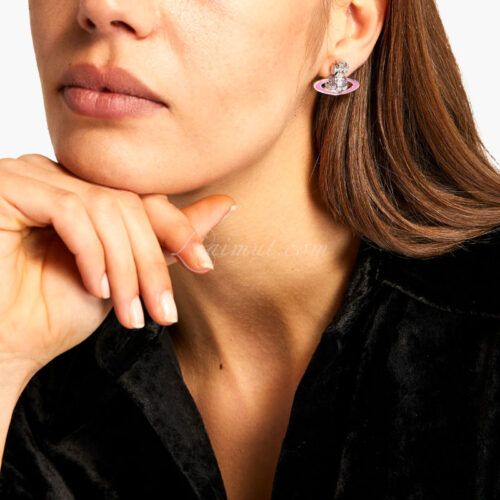 KhuyênTai Vivienne Westwood Chính Hãng Roxanne Earrings 6201032Q02P309P309