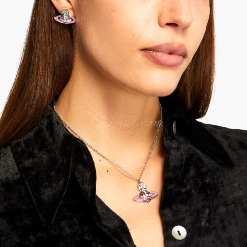 KhuyênTai Vivienne Westwood Chính Hãng Roxanne Earrings 6201032Q02P309P309