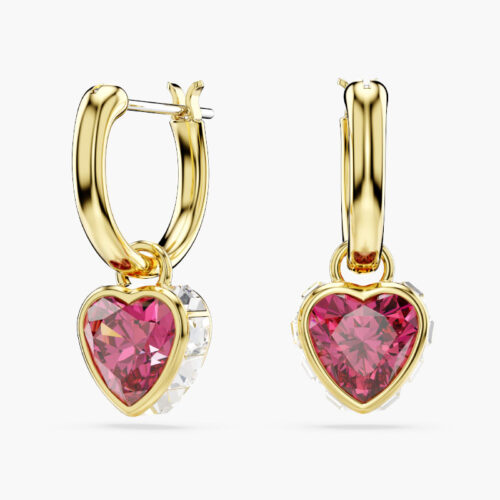 Bông Tai Swarovski Heart Chroma Drop Earrings 5684760