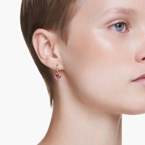 Bông Tai Swarovski Heart Chroma Drop Earrings 5684760